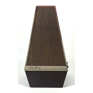 Seth Thomas Metronome Plastic De Maelzel General Time 8 Inch Tall